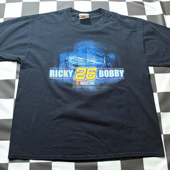Vintage Ricky Bobby "Talladega Knights" Movie Promo Nascar T-Shirt Men’s XL - Picture 1 of 5